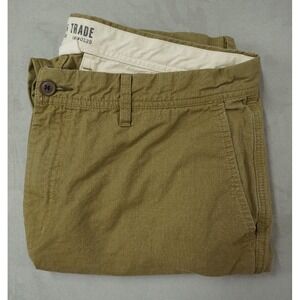 Line of Trade Officer Chino Pants Mens 36x28 Tan Ripstop Military EUC